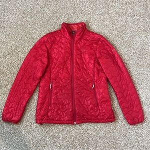 Mountain Hardwear Red Down Jacket Women’s Size Medium